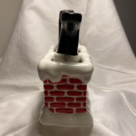 Department 56 Santa Boots Salt & Pepper in Chimney Shaker Set - Picture 2 of 10